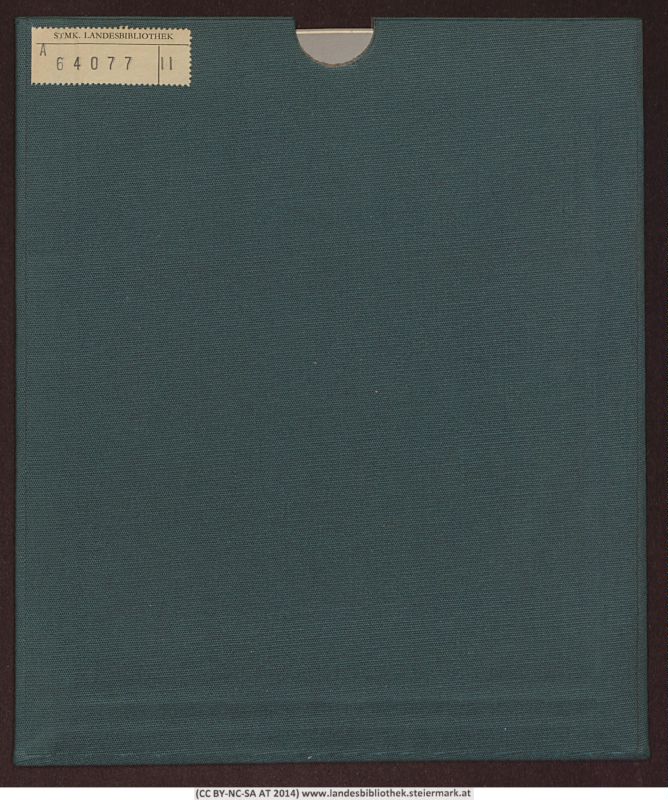 Bucheinband von 'Kronland Steyermark Karte'