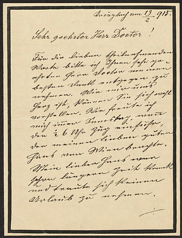 Bucheinband von 'Brief an Peter Rosegger, Band PR_ - B518-B21 - Maurer, Marie'
