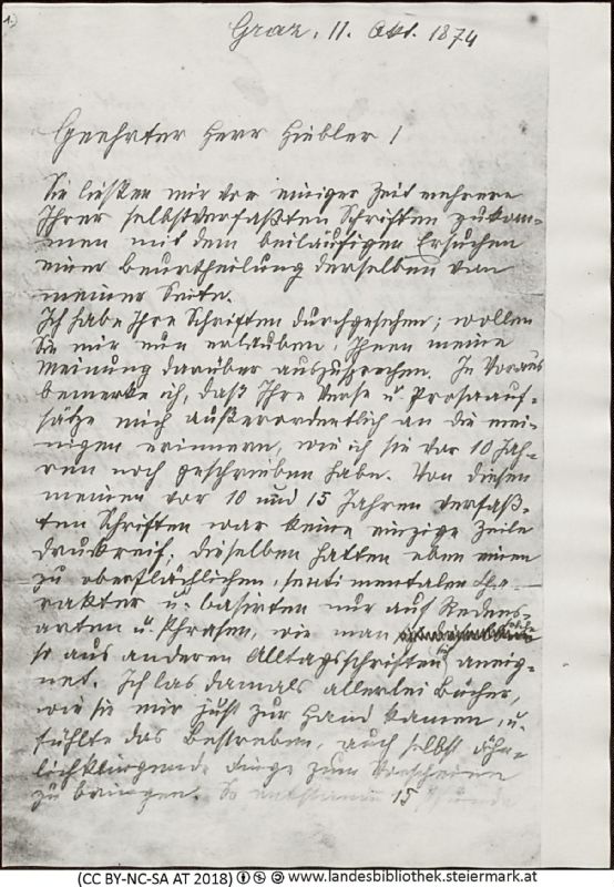 Bucheinband von 'Briefe an Hiebler Bartholomaeus, Band PR_ - B236'