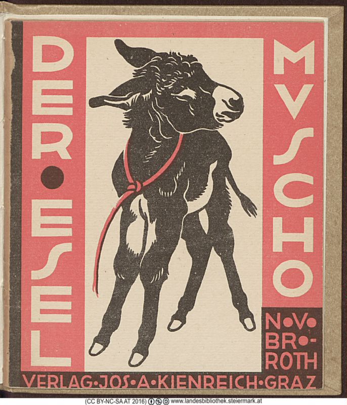 Bucheinband von 'Der Esel Muscho - eine Tiergeschichte, Band B 187752 I'
